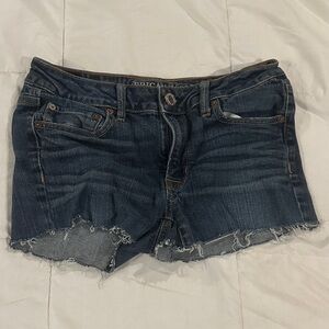 American Eagle Outfitters Dark Blue Jean Shorts